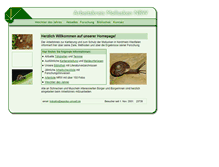 Tablet Screenshot of mollusken-nrw.de